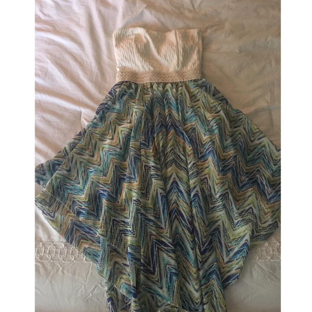 Strapless sundress